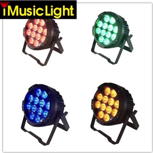 4pcs/Lot IP65 12*18W RGBWA UV Outdoor Waterproof Battery 2.4G Wireless WiFi LED Par DMX Stage Light For Event Party Club