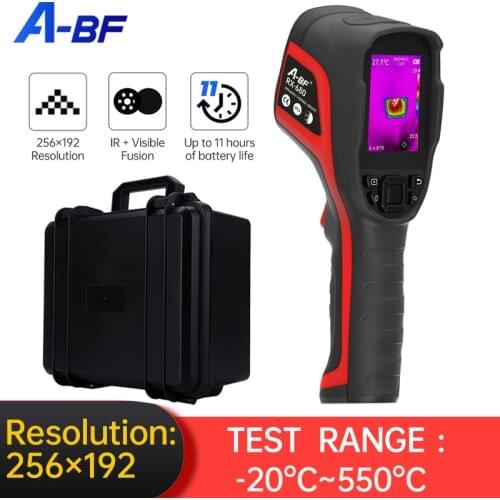 A-BF Industrial Thermal Imaging Camera for Repair 256*192 Pixel Infrared Thermal Imager House Heat Detection -20°C~550°C RX-680
