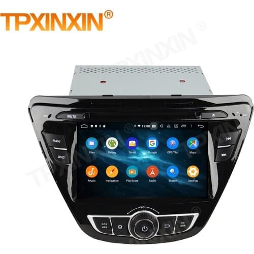 Wireless Carplay 2 Din Car Android 10 Stereo Receiver For Hyunda Elantra 2014 Video Radio Audio Recorder Head Unit Player Screen