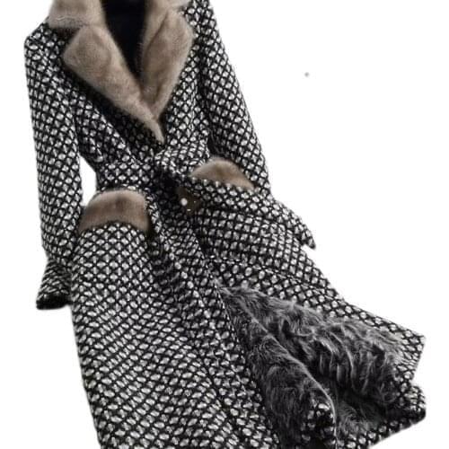 Женские твидовые пальто BHIGJYT China At AliExpress