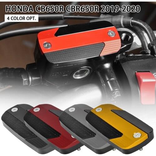 CB650R Motorcycle CNC Aluminum Front Brake Master Cylinder Oil Cap Fluid Reservoir Cover For Honda CB 650R CBR650R 2019 2020 New
