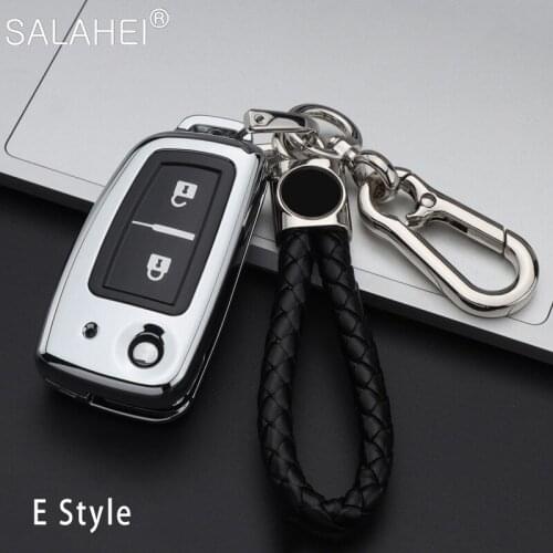 Zinc Alloy +TPU Car Remote Key Cover Case Protection For Nissan Qashqai J11 X-Trail Juke Micra Murano Tiida Maxima Altima Pulsar