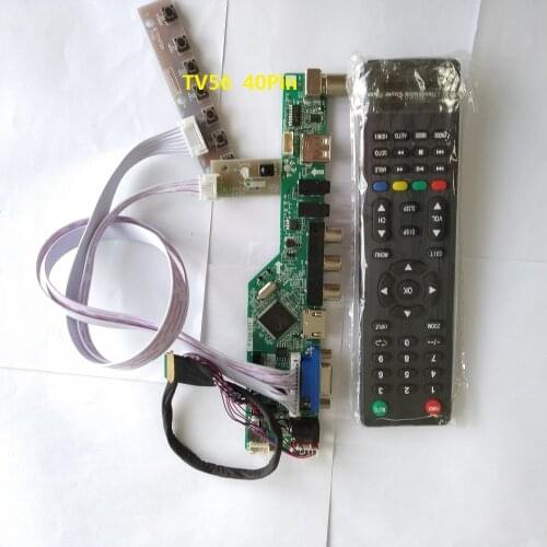 For N156BGE-L41/L11/L21/L31/L51/L61/L62/LA1/LB1 USB HDMI 1366X768 15.6" Controller driver board VGA remote TV AV LCD LED Panel