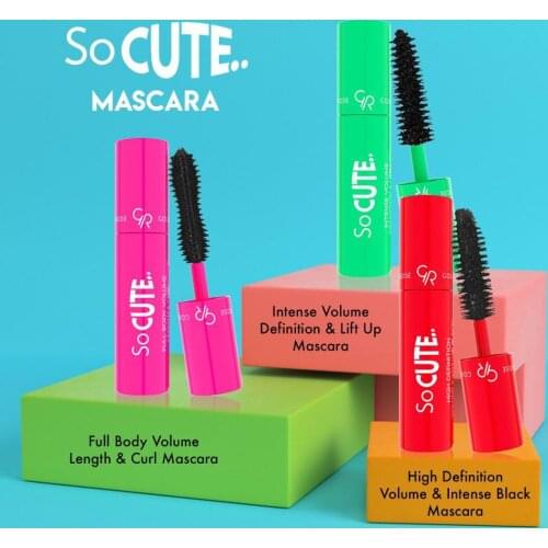 GR So Cute Mascara 4D Silky Eyelashes Lengthening Eyelashes Makeup Mascara Volume Eye Cosmetics