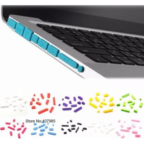 Dust Plug Protector Sets For MacBook Air 11" 13" A1370/A1465 A1369/A1466 Retina13" 15"A1425/A1502 A1398 Laptop Dust Plugs Ports