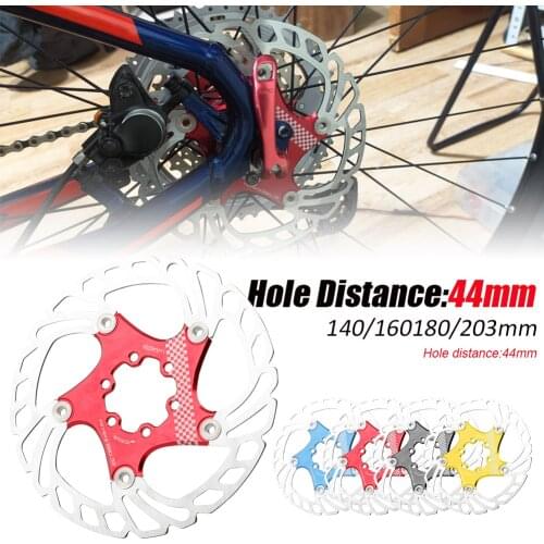 Road Bicycle Metal Brake Disc Rotor Floating Rotor with Strong Heat Dissipation 140/160/180/203mm for Mountain Bike Brake Disc