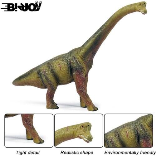 Dinosaur Brachiosaurus Model Simulation Wild Beast Action Figure Educational Ancient Animal Toy PVC for Child Kids Gift