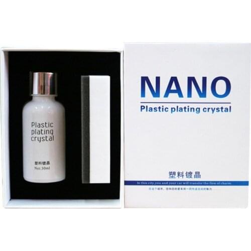 New Car Plastic Nano Plating Agent Auto Renovative Agent for Car Repair Waterproof Renewing Polishing Crystal Car Protection