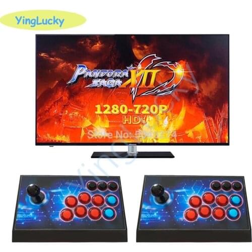 New Pandora Saga Box 12 plus 3188 in 1 Save Function Zero Delay Retro Arcade Game Console 4 players Joystick Controller 3D Games