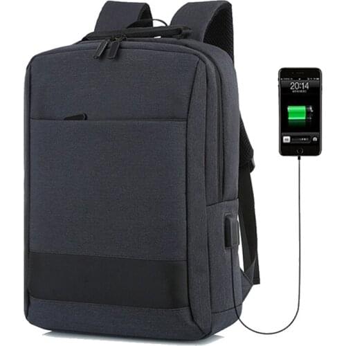 2PCS / LOT Laptop Backpack USB Charging Anti Theft Women Men School Bags For Teenage Girls College Travel Backpack Male Mochilas