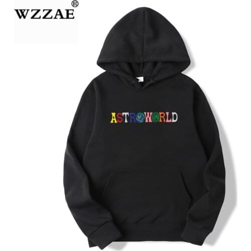 TRAVIS SCOTT ASTROWORLD WISH YOU WERE HERE HOODIES fashion letter ASTROWORLD HOODIE streetwear Man woman Pullover Sweatshirt
