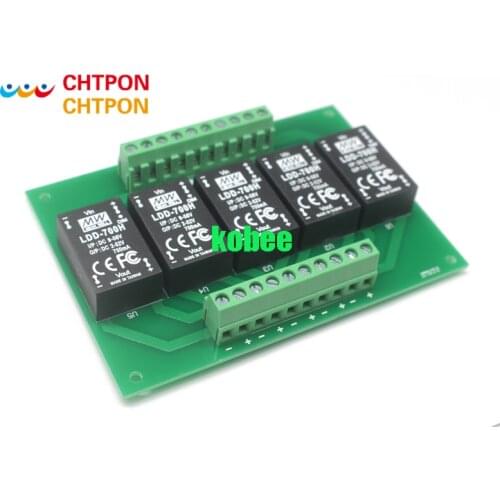 1piece 5UP Ldd-h meanwell Driver PCB With 350H 500H 700H 1000H 5 Channel