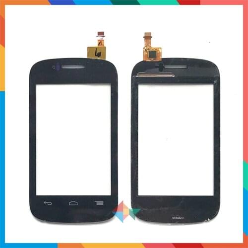 10pcs/lot High Quality 3.5" For Alcatel One Touch POP C1 OT4015 4015 4015X Touch Screen Digitizer Front Glass Lens Sensor Panel