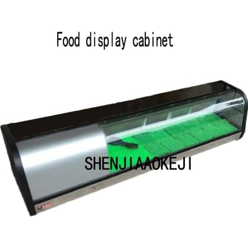 1200 Single-layer Sushi Cabinet 220V 210W 50Hz Fresh Cabinet Refrigerated Food Display Cabinet 1PC