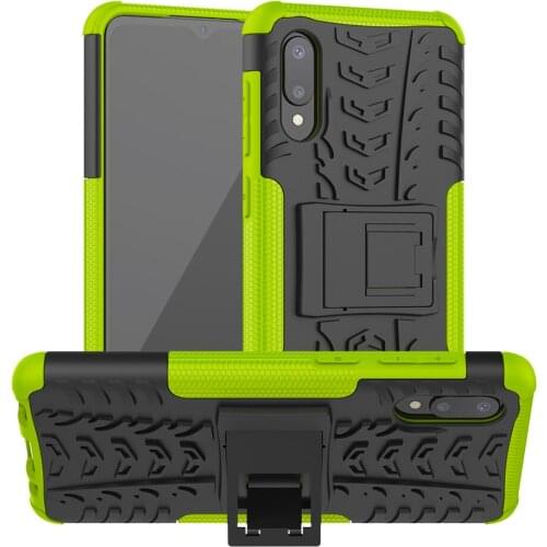2021 for Samsung A02 Case for Samsung Galaxy A02 A 02 Armor Rugged Dual Layer Shockproof Hard Silicone Case Cover Stand Holder