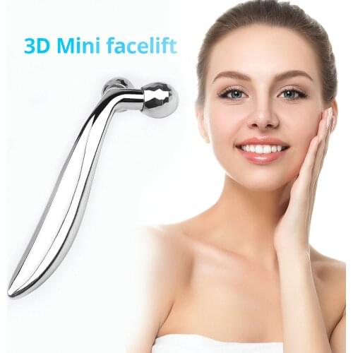 3D Roller Massage V Face Lift Facial Massager Instrument Tighten V Shape Skin Care Wrinkle Remover Thin Relaxation Beauty Tool