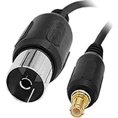 5PCS TV Antenna Pigtail Cable TV IEC to MCX dapter Connector For USB TV DVB-T Free shipping