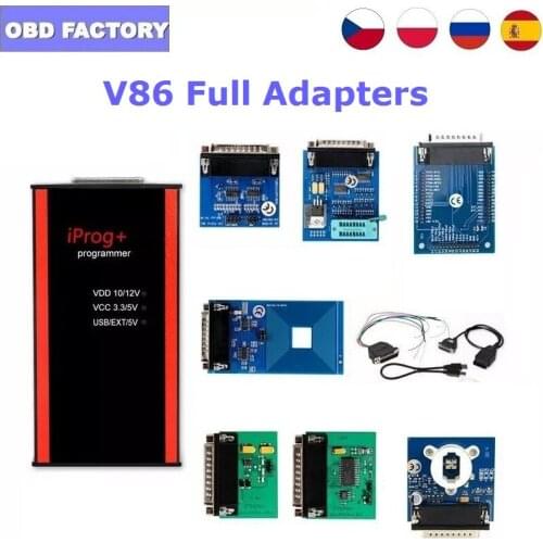 IPROG V85 CAN-BUS Adapter IPROG Kline Adapter with Best Price 9 Adapter IPROG Porgrammer IR MB Adapters