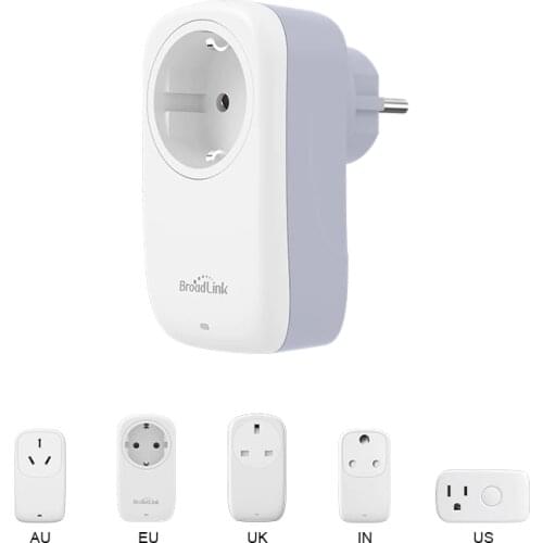 BroadLink SP WiFi Smart Plug Socket EU Works with Alexa Google Home IFTTT