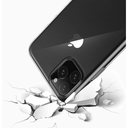 Transparent Phone Case For iPhone 11 Pro XS Max X 8 7 6s Case For iPhone XR Plus 5 5S SE Silicone Soft Back Cover Cases