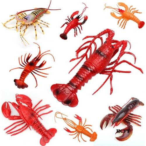 Baby kids children toys gifts hotel restaurant store shop decoration lobster crayfish crawfish prawn shrimp crab props model