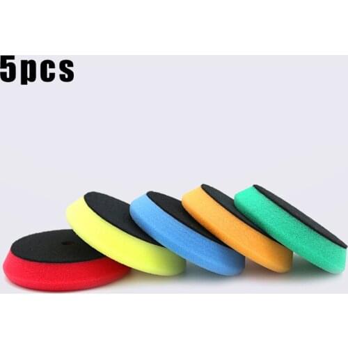 Tools Polishing sponge Waxing 3inch 5Pcs Car Car Care For RO/DA Pad Pads Polishing