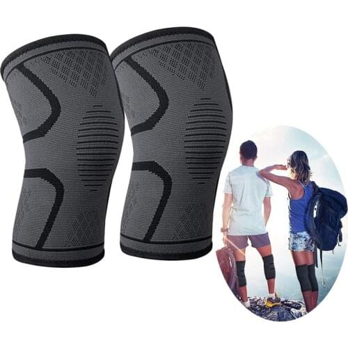 Knee Compression Sleeves Crossfit Knee Brace Knee Support and Pain Relief in Weight Lifting Knee Sleeves for Both Men & Women