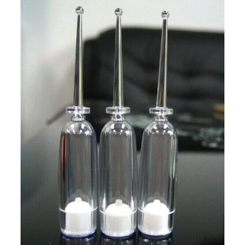 Cosmetic bottle 1ml eye mask essence container plastic clear tube