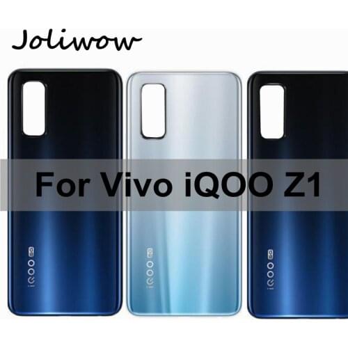 6.57" For Vivo IQOO Z1 Back Battery Cover Door Housing case Rear Glass cover for vivo IQOO z1 Battery Cover
