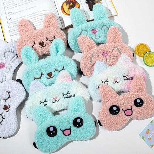 Cartoon Anime Children Sleep Mask Eye Bandage Super Hero Cute Blindfold Kids Sleeping Eye Cover Cotton Eyepatches Health Relax