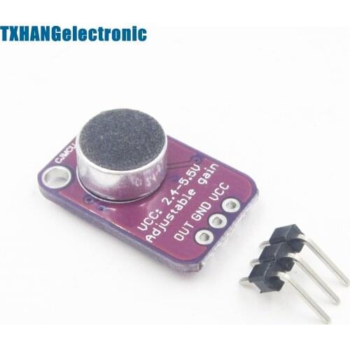 New Electret Microphone Amplifier MAX4466 With Adjustable Gain diy electronics