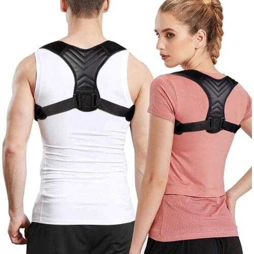 Adjustable Upper Back Braces for Posture Correction Back Straightener Posture Corrector for Neck Back Shoulder Pain Relief