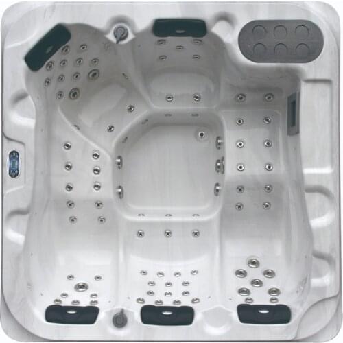 5 Person 2.2meter Garden hot tub spa with heater and ozone M-3357