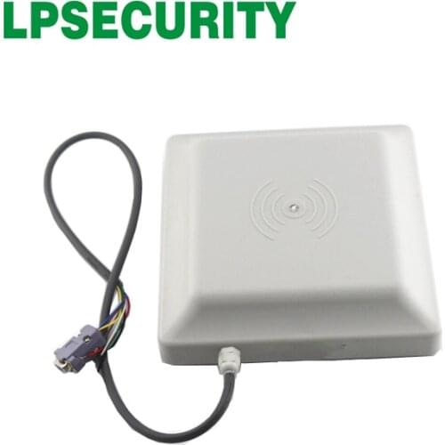 Boom barrier gate car parking access system 6m UHF RFID card reader long range Antenna Reader 1-6M Integrative