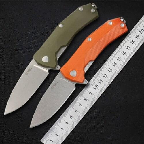 MK Made folding knife Sleipner steel blade G10 handle ball bearing outdoor camping hunting knife survival Tactical EDC tool