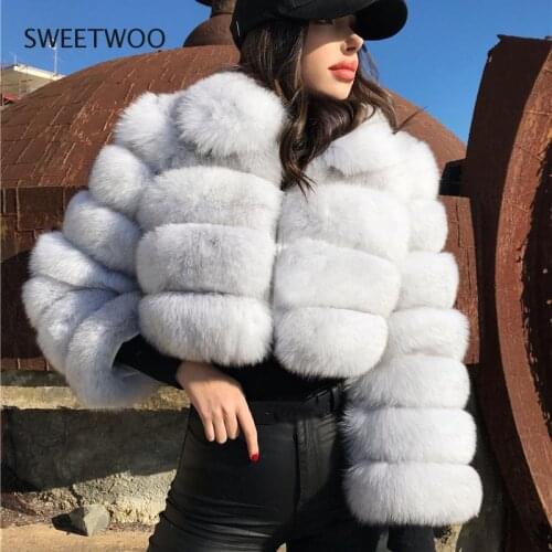 Большие шубы SWEETWOO China At AliExpress