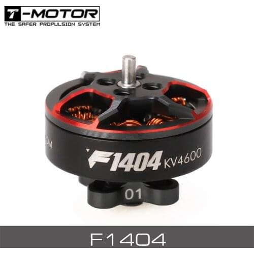 1PCS T-motor F1404 KV3800 KV4600 3-4S Brushless Outrunner Motor For FPV Freestyle Version Quadrotor