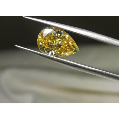 Yellow Moissanites Loose Diamonds Emerald Radiant Round Various Shapes Mechanic Cut 1ct D vvs Moissanites Gemstones for Ring