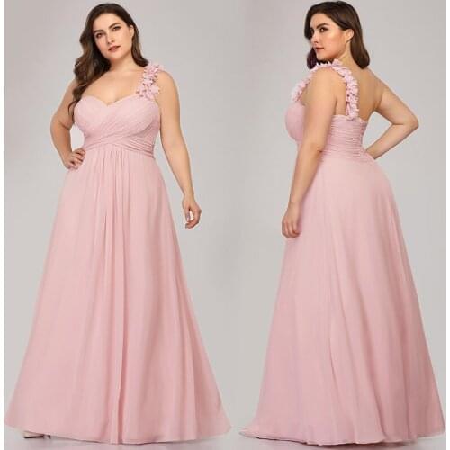 Chiffon Formal Party Gowns A-Line Women Banquet Dresses R130 One-Shoulder Sexy Robe De Soiree Floor Length Elegant Evening Dress
