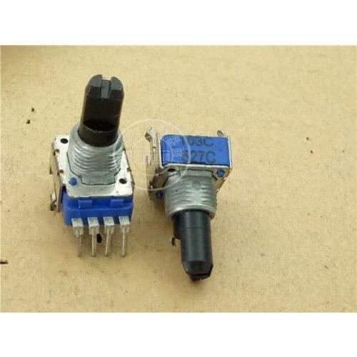 1pcs/lot Japan ALPS 142-type vertical single-potentiometer 103 10K 4 handle with thread length 18MMF