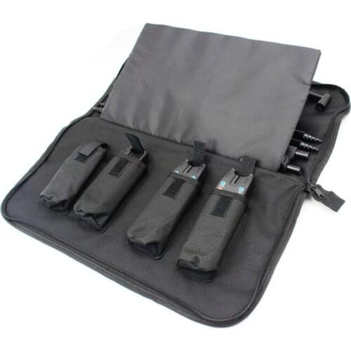 1PC Fishing Buzz Bar Bag Water-resistant Handbag for Buzzer Bite Alarm Bank Stick Rod Rest Carp Fishing Accessories Sport