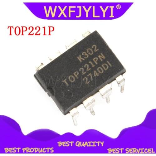 10PCS/lot TOP221P TOP221PN TOP221 LCD management chip DIP8 soared