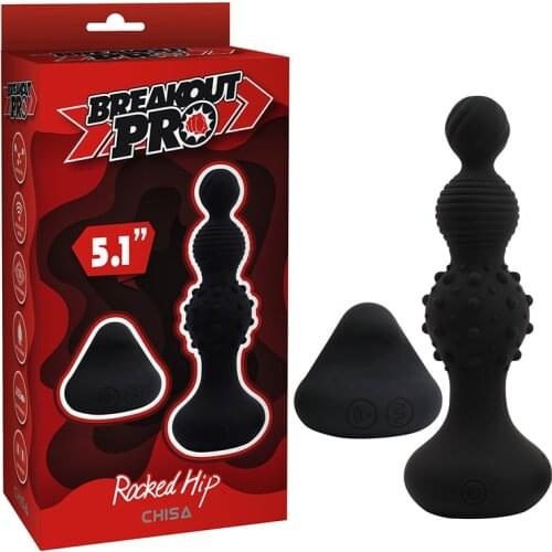 10 Speeds Remote Vibrator Anal Dildo Male Prostate Massager G-Spot Clit Stimulator Anal Plug Vibrator Sex Toys For Men Women