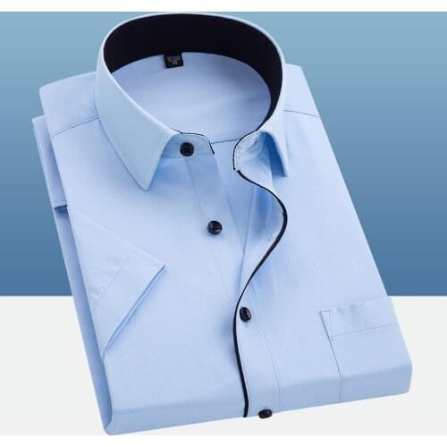 2021 business men casual long-sleeved shirt high-quality social Slim cut dress shirts