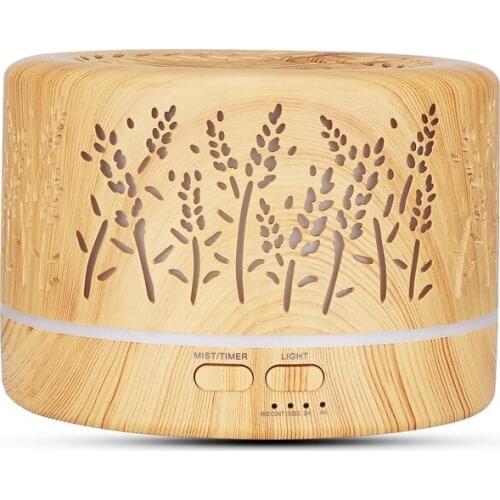 700Ml Silent Air Humidifier Essential Oil Diffuser Aromatherapy Electric Ultrasonic Cool Mist Maker for Home