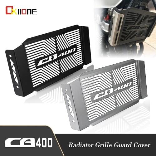 For HONDA CB400 CB 400 CB400 SF 1992-1998 CB400 VTEC 1999-2010 Motorcycle Aluminum Radiator Grille Guard CoverAccessories