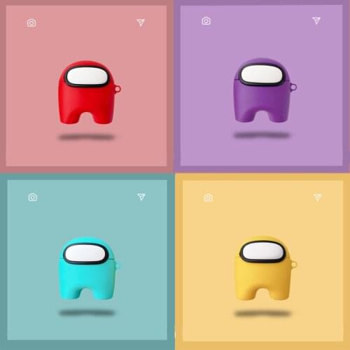 Earphone Case for Airpods 1/ 2 Pro Wireless Bluetooth Space Werewolf Silicone Headphone Cover Fundas Keychain Airpods Pro Case