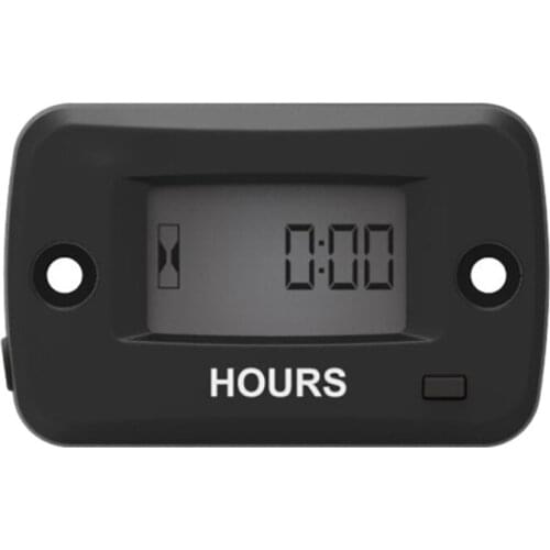 Digital Hour Meter for Motocycle Farm Tractor Marine Compressor ATV Outboards Chainsaw and Other AC/DC Power Devices