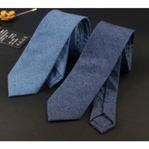 31colors fashion designer high-end mens neck tie gravatas skinny slim 6cm cotton cowboy plaid business neck ties 100pcs fedex