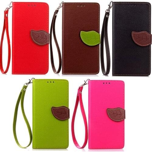 Premium Tree Leaf Book-Style 2 Card Phone Holder leather cover for Galaxy S8 S7 S7 Edge S6 S6 Edge 100 pcs/lot DHL Free Shipping